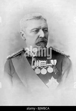 Le major-général Sir Robert Cunliffe faible, soldat britannique, 1896. Artiste : Ball Banque D'Images
