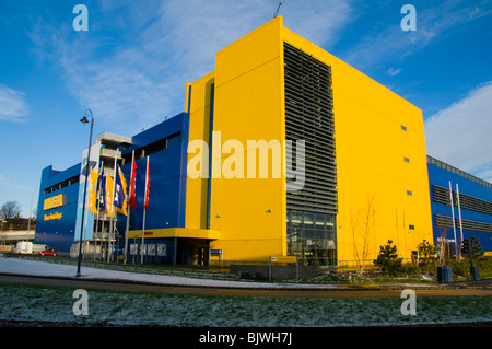 Le magasin Ikea à Ashton en vertu de Lyne, Tameside, Greater Manchester, Angleterre, RU Banque D'Images