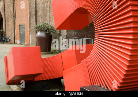 La génération de possibilités, une sculpture de Paul Frank Lewthwaite. Manchester, Angleterre, RU Banque D'Images