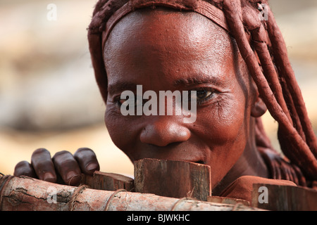 Femme Himba Tribal Banque D'Images