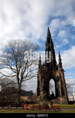 Scott Monument, Édimbourg, Écosse Banque D'Images