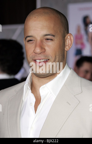 VIN DIESEL LA SUCETTE PREMIERE FILM EL CAPITAN THEATRE HOLLYWOOD LOS ANGELES USA 01 Mars 2005 Banque D'Images