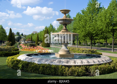 Les jardins de l'avenue Regent's Park, Londres, Angleterre. Banque D'Images