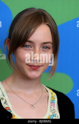 SAOIRSE RONAN EXPIATION PHOTOCALL FESTIVAL DU FILM DE VENISE LIDO Venise ITALIE 29 Août 2007 Banque D'Images