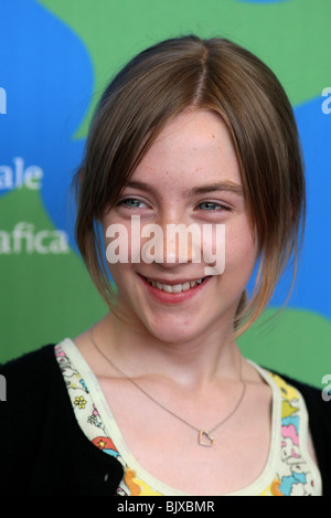 SAOIRSE RONAN EXPIATION PHOTOCALL FESTIVAL DU FILM DE VENISE LIDO Venise ITALIE 29 Août 2007 Banque D'Images