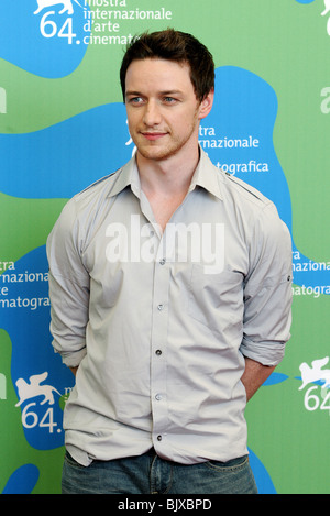 JAMES MCAVOY EXPIATION PHOTOCALL FESTIVAL DU FILM DE VENISE LIDO Venise ITALIE 29 Août 2007 Banque D'Images