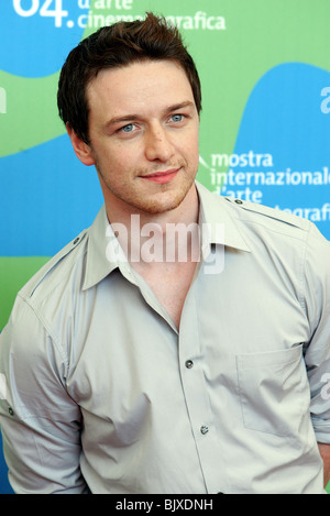 JAMES MCAVOY EXPIATION PHOTOCALL FESTIVAL DU FILM DE VENISE LIDO Venise ITALIE 29 Août 2007 Banque D'Images