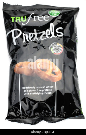 Sac de bretzels Trufree Banque D'Images