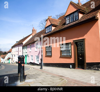 Bâtiments dans le quartier hollandais, Colchester Essex Banque D'Images