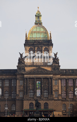 Musée National (Národní muzeum), Prague, République Tchèque Banque D'Images