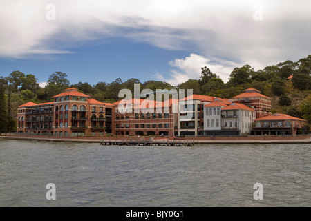 Old Swan Brewery, Matilda Bay, Perth, Australie occidentale. Monument historique a été converti en condos de luxe. Banque D'Images