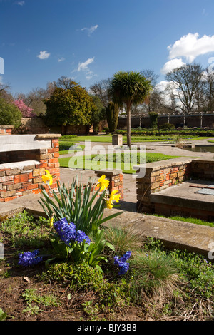 Le jardin clos, Parc du Prieuré, Southend on sea, Essex Banque D'Images