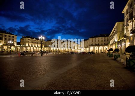 L'Italie, Piemonte, Torino, Turin, Piazza Vittorio Veneto Banque D'Images