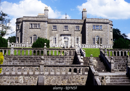 Belvedere House, près de Mullingar, comté de Westmeath, Irlande Eire Irish 18e siècle maisons majestueuses accueil chambre house architecture Banque D'Images