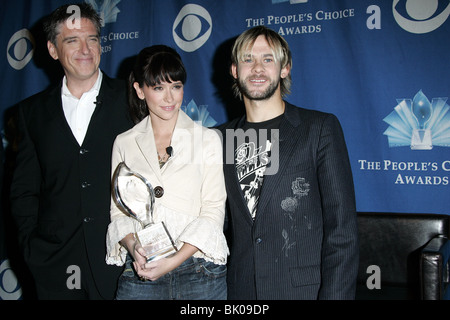 CRAIG FERGUSON Jennifer Love Hewitt Dominic Monaghan 32ÈME PEOPLE'S CHOICE AWARDS NOMINATION HOLLYWOOD ROOSEVELT HOTEL LOS UN Banque D'Images