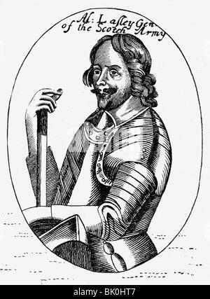 Leslie, Alexander, 1er comte de Leven, 1582 - 4.4.1661, l'Écossais, demi-longueur, gravure sur cuivre, vers 1640, l'artiste a le droit d'auteur , de ne pas être effacé Banque D'Images