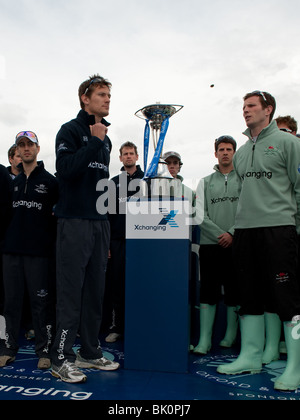 156E University Boat Race Oxford Cambridge Banque D'Images