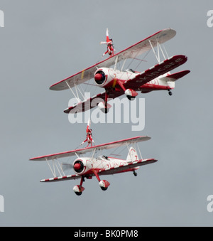 Team Guinot Wingwalkers Banque D'Images