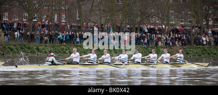 156E University Boat Race Oxford Cambridge Banque D'Images