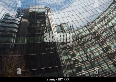 Réflexions Lloyds of London Banque D'Images