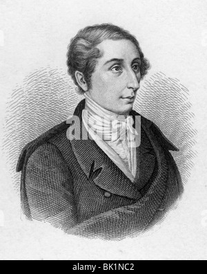 FRIEDRICH Carl Maria von Weber, compositeur allemand (1786-1826) Banque D'Images