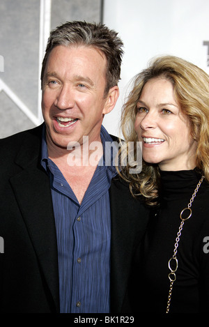 TIM ALLEN & JANE HAJDUK SHAGGY DOG WORLD PREMIERE HOLLYWOOD LOS ANGELES USA 07 Mars 2006 Banque D'Images