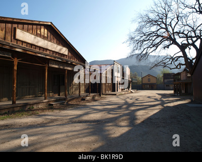 Paramount Ranch historique, qui fait maintenant partie de Santa Monica Mountains National Park. Banque D'Images