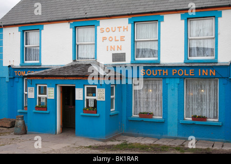 Tom Creans pub le pôle Sud en Annascaul sur la péninsule de Dingle Comté de Kerry, Irlande Banque D'Images