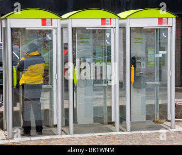 Trois des kiosques Banque D'Images