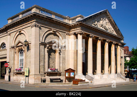 Bâtiment Corn Exchange, Bury St Edmunds, l'Angleterre. Banque D'Images