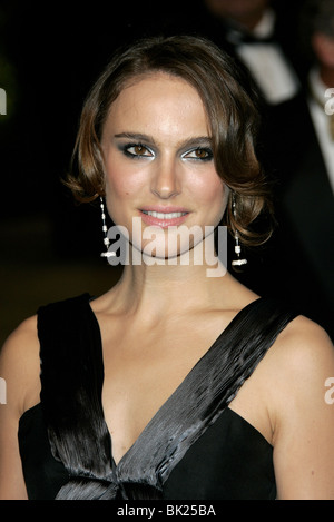 NATALIE PORTMAN VANITY FAIR PARTIE 2007 HOLLYWOOD LOS ANGELES MORTONS USA 25 Février 2007 Banque D'Images