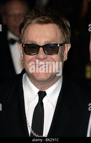 ELTON JOHN VANITY FAIR PARTIE 2007 HOLLYWOOD LOS ANGELES MORTONS USA 25 Février 2007 Banque D'Images