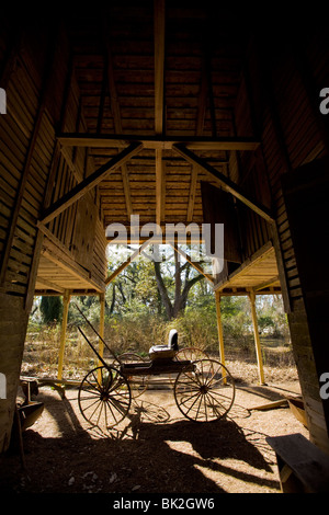 Transport à une ancienne plantation de Rosedown, Catonsville, Louisiane Banque D'Images