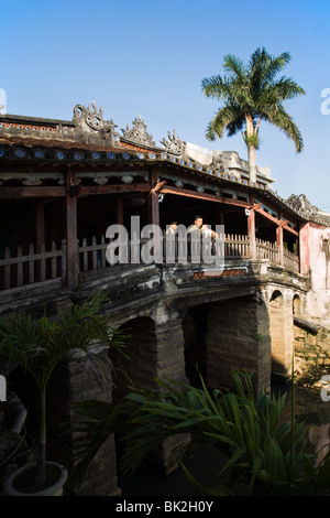 Le pont couvert japonais de Hoi An a été construit en 1590. Banque D'Images