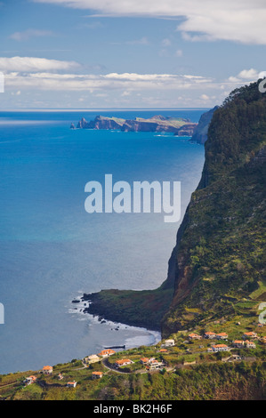 La Ponta de Sao Lourenço et côte nord de Madère, Portugal, Union européenne, Europe Banque D'Images