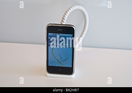 Conserver les échantillons d'Apple I Phone Banque D'Images