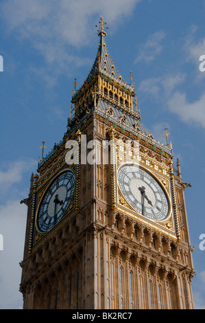 Chambres du Parlement - tour de l'horloge, Londres, Angleterre Banque D'Images