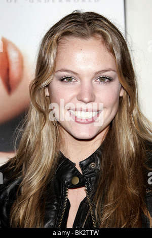 AGNES BRUCKNER BLOOD AND CHOCOLATE PROMO ARCLIGHT DÉPISTAGE HOLLYWOOD LOS ANGELES USA 25 janvier 2007 Banque D'Images