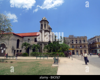 Iglesia del Santo Cristo del Buen Viaje. Habana Vieja. La Vieille Havane. Cuba. Banque D'Images