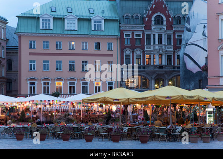 Riga, Lettonie, Pays Baltes, Europe Banque D'Images