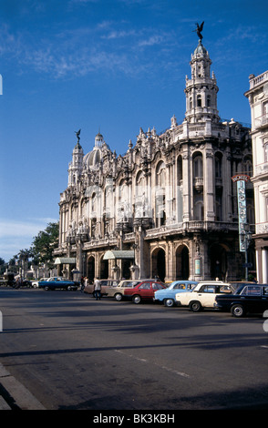 Gran Teatro de la Habana (Grand Théâtre de La Havane, Cuba) Banque D'Images