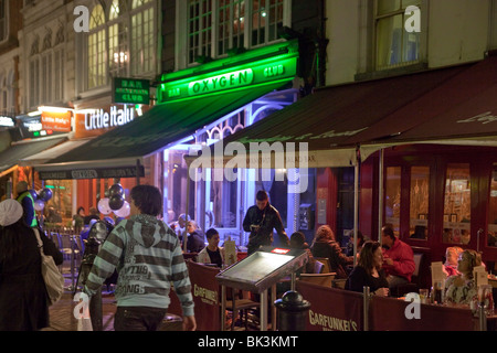 Leicester Square at night, London, UK Banque D'Images