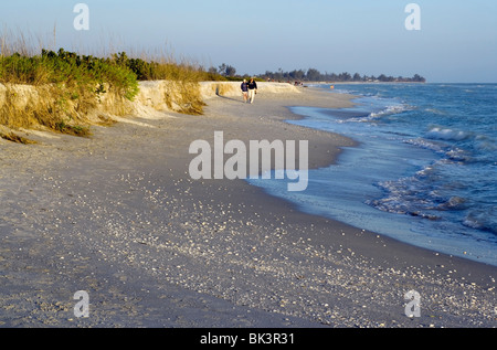 Bowman's Beach - Sanibel Island, Floride, USA Banque D'Images