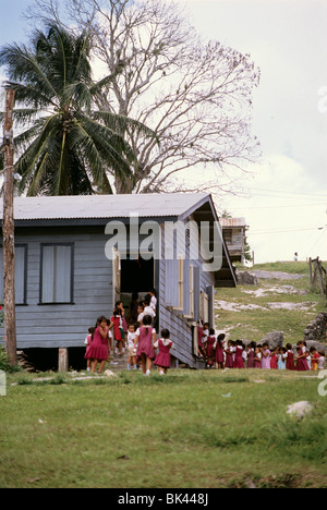 Mission School, Belize Banque D'Images