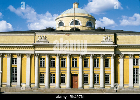 La Bibliothèque Nationale de Finlande à Helsinki, Finlande Banque D'Images