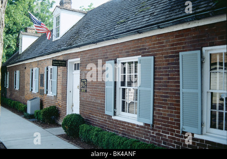 James Monroe's Law Office de Fredericksburg Virginia James Monroe (1758-1831) qui serait cinquième président de United States Banque D'Images