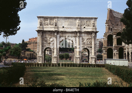 Arc de Constantin, Rome Banque D'Images