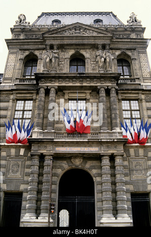 Bâtiment public, Ministère de l'économie et des Finances, Paris Banque D'Images