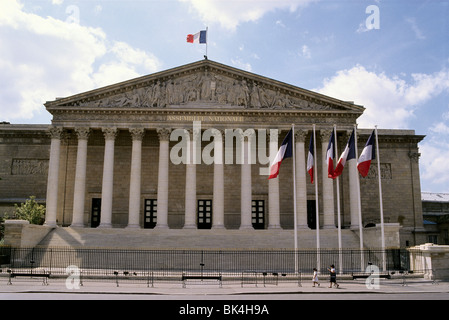 Assemblée Nationale, Paris Banque D'Images