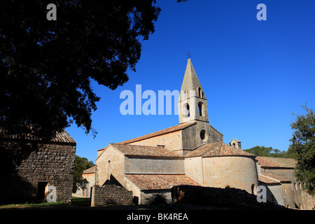 L'abbaye du Thoronet a été construit au 12ème siècle la conservation de la plus pure architecture art romain Provence Banque D'Images